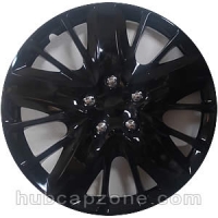 Set of 4 18" black  hubcaps