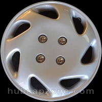 Set of 4 13" Silver hubcaps.
