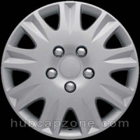Silver replica 2006-2011 Honda Civic hubcap 15"
