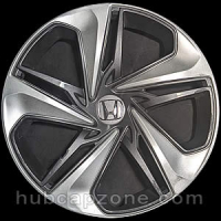 Silver/Black 2019-2021 Honda Civic hubcap 16"