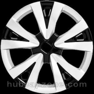 Silver black replica 2022-2024 Honda Civic hubcap 16"