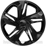 Black replica 2019-2021 Honda Civic hubcap 16"