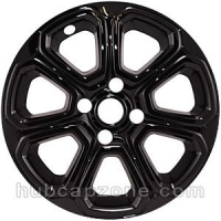 Black 16" Ford EcoSport wheel skins, 2018-2022