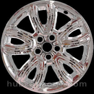 Chrome 18" Ford Explorer wheel skins, 2020-2021