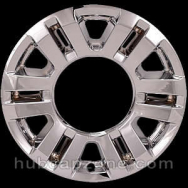 Chrome 18" Ford F-250, F-350 Superduty wheel skins, 2017-2020