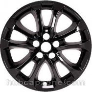 Black 17" Ford Fusion wheel skins, 2019-2020