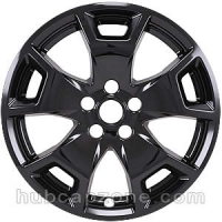 Black 17" Ford Bronco Sport wheel skins, 2021-2023