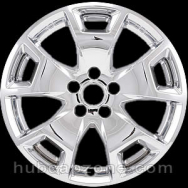 Chrome 17" Ford Bronco Sport wheel skins, 2021-2023