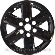 Black 17" Ford F-150 wheel skins, 2021-2024