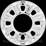 Chrome 18" Ford F-250, F-350 Superduty wheel skins, 2020-2022