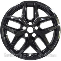 Black 18" Ford Edge wheel skins, 2021-2024