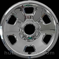 Chrome 17" Chevy Colorado  wheel skins 2021-2022