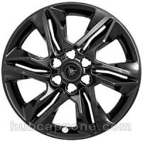 Black 18" Chevy Blazer wheel skins 2019-2024