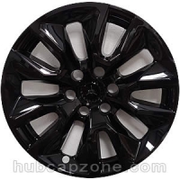 Black 20" Chevy Silverado wheel skins, 2018-2024