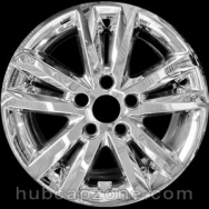 Chrome 16" Hyundai Sonata wheel skins, 2015-2017