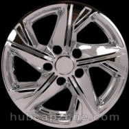 Chrome 16" Hyundai Sonata wheel skins, 2020-2021