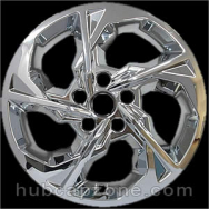 Chrome 17" Hyundai Tucson wheel skins, 2022-2024