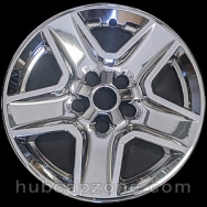 Chrome 17" Jeep Gladiator wheel skins, 2020-2023