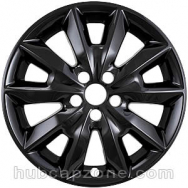 Black 18" Jeep Cherokee wheel skins, 2014-2018