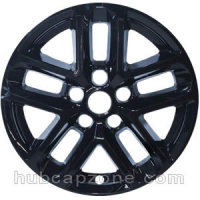 Black 18" Jeep Cherokee wheel skins, 2022-2024
