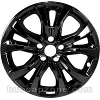Set of 4 Black 18" Kia Telluride wheel skins, 2020-2021