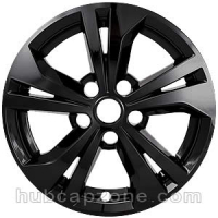 Black 16" Nissan Sentra wheel skins, 2020-2023