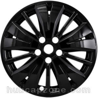 Black 18" Nissan Pathfinder wheel skins, 2017-2020