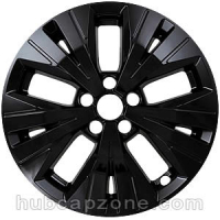 Black 18" Nissan Rogue wheel skins, 2021-2023