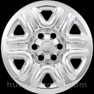 Set of 4 Chrome 18" Toyota Tundra, wheel skins, 2022-2024