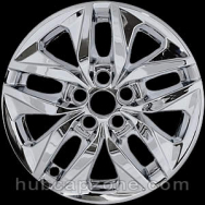 Set of 4 chrome 17" Toyota Sienna wheel skins, 2021-2025