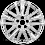 Set of 4 chrome 18" Toyota Camry wheel skins, 2021-2024