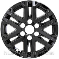 Set of 4 Black 18" Toyota Tundra, wheel skins, 2022-2024