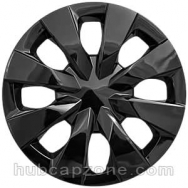 Set of 4 15" Black hubcaps.