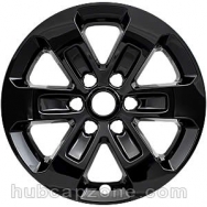 Black 18" Dodge Ram 1500 wheel skins, 2019-2024