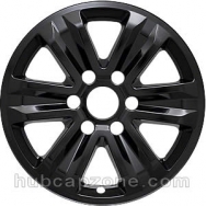 Black 17" Ford F-150 wheel skins, 2015-2020