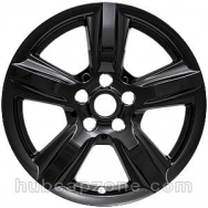 Black 17" Ford Mustang wheel skins, 2015-2020