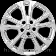 Chrome 17" Ford Escape wheel skins, 2017-2019