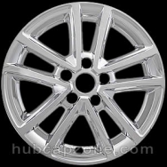 Chrome 16" Ford Focus wheel skins, 2015-2018