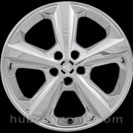 Chrome 18" Ford Edge wheel skins, 2015-2024