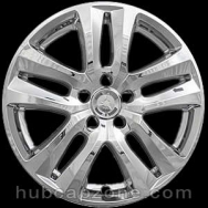 Chrome 18" Ford Explorer wheel skins, 2018-2019