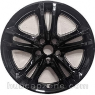 Black 17" Ford Fusion wheel skins, 2015-2020