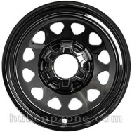 Black 17" Chevy/GMC wheel skins, 2019-2025