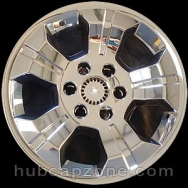 Chrome 18" Chevy Silverado, Tahoe wheel skins, 2014-2020