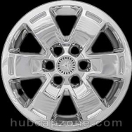 Chrome 16" Chevy Colorado, GMC Canyon wheel skins 2015-2022