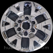 Chrome 16" Toyota Tacoma wheel skins, 2016-2023